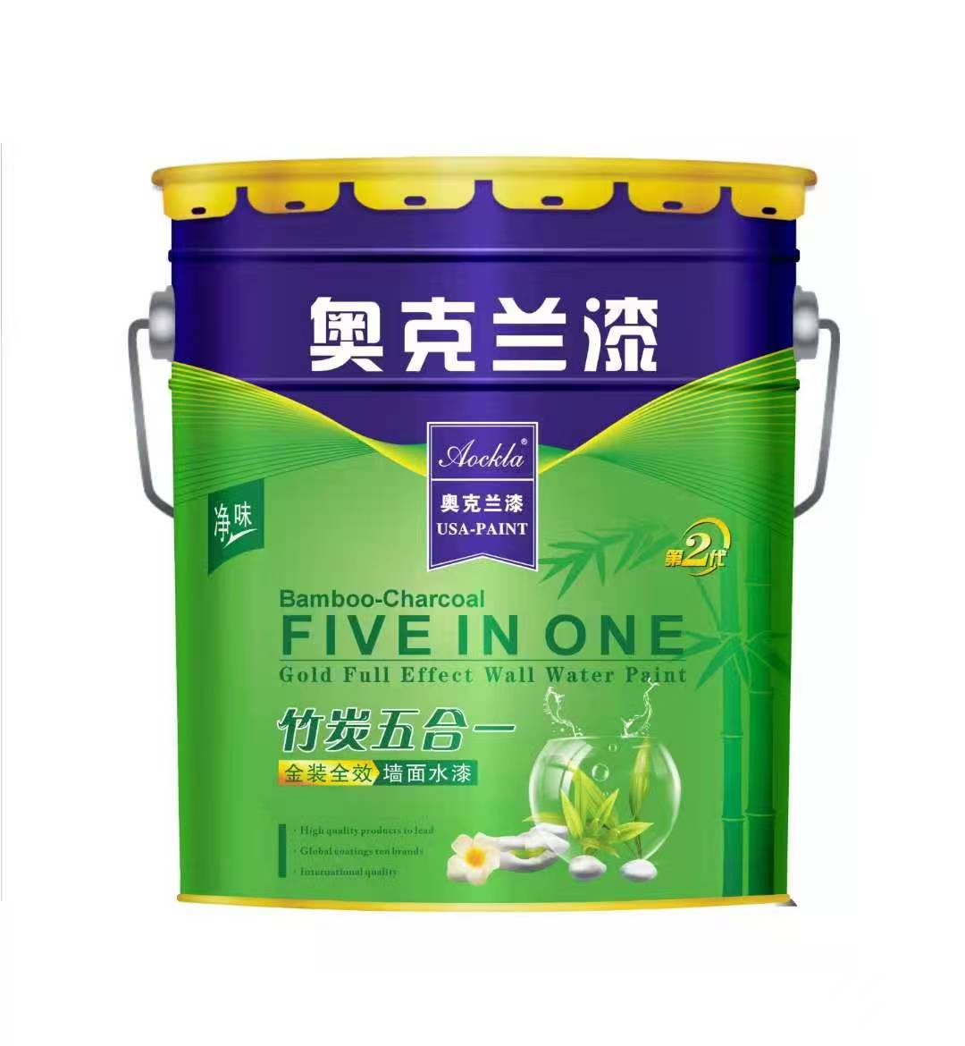 竹炭五合一漆